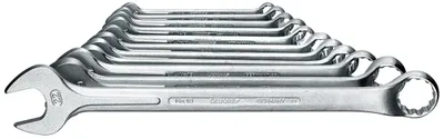 Produktbild von GEDORE 1 B-011 Ring-Maulschlüssel-Satz 11-teilig 8-22 mm, 6012250