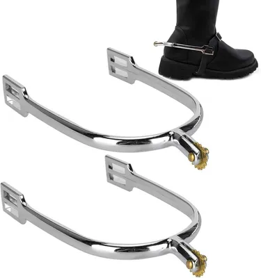 Zinklegering Reitaccessoire mit drehbarem Kupferroller für Outdoor-Aktivitäten und Reitsport