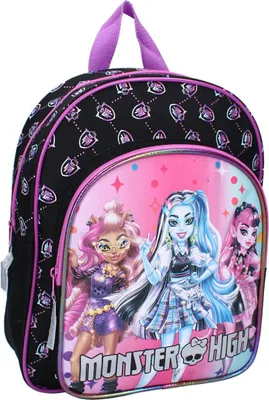 Imagen del producto de Mochila infantil Vadobag de 8 litros, diseño Monster High "Feeling Fierce"