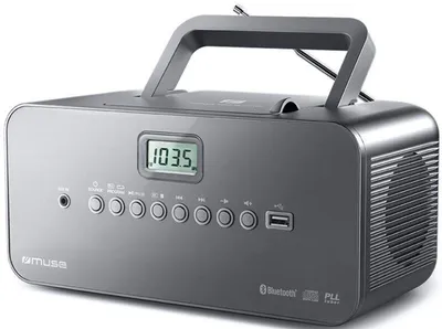 Obrázok produktu pre Muse M-30 BT, Digitálny, FM, MW, PLL, 87,5 - 108 MHz, 522 - 1620 kHz, Prehrávač, CD, CD-R, CD-RW