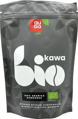 KAWA ZIARNISTA ARABICA 100 % HONDURAS BIO 250 g - QUBA CAFFE