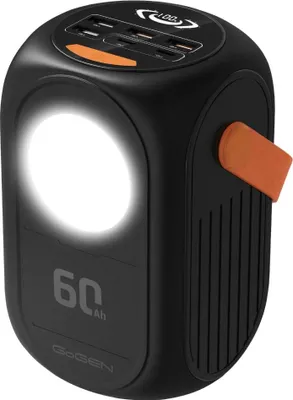 Zdjęcie produktu dla Powerbank GoGen PB600001B 60000 mAh czarny