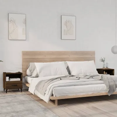 Produktbild von vidaXL Nachttische 2 Stk. Braun Eichen-Optik Holzwerkstoff