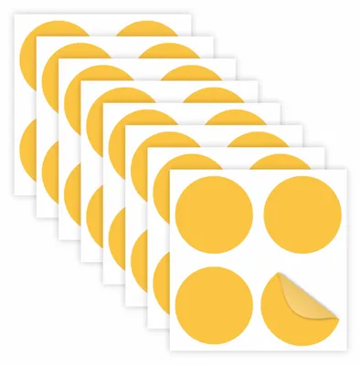 Productafbeelding van Set van 32 ronde zelfklevende vensterstickers voor botsingspreventie