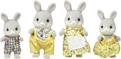 Produktbild von Sylvanian Families Waldkaninchen: Familie Hoppel