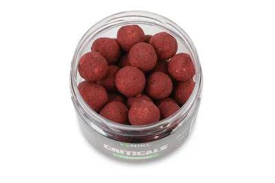 Obrázok produktu pre Nikl Criticals boilie Jahoda 18 mm, 250 ml