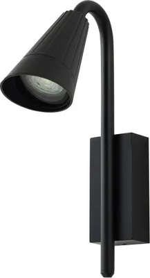 Produktbild von Lindby Außenwandlampe Sorvete, schwarz, Metall, Höhe 33 cm