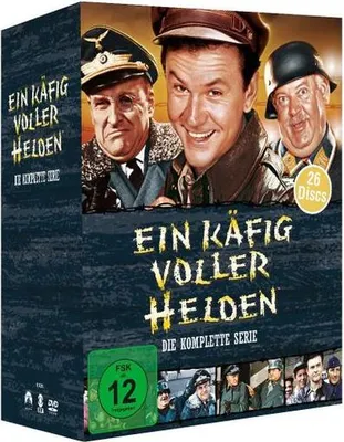 A box set of the TV series 'Ein Käfig voller Helden' (Hogan's Heroes).