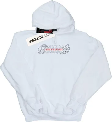 Produktbild von Marvel - "Lots Of Lives" Kapuzenpullover für Herren BI4498 (L) (Weiß)