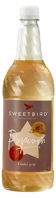 Produktbild von Sweetbird Popcorn Sirup für Latte und Frappe Getränke