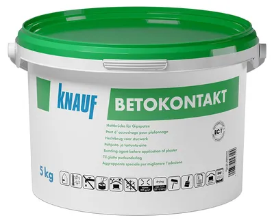 Produktbild von Knauf Betokontakt, gebrauchsfertige Grundierung für Beton, verbessert die Haftun