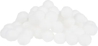 Produktbild von VBS Pompons, 15mm, 60 Stück Weiß