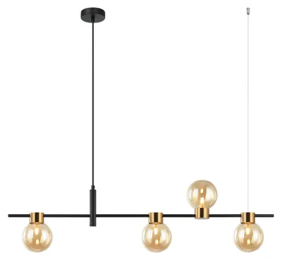 Immagine prodotto di BLETTER lampada a sospensione PND-5225-4-BK-AMB Italux