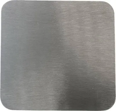 Produktbild von Teller Edelstahl Matt 14x14cm Kerzenhalter Kerzenteller Untersetzer Tischdeko