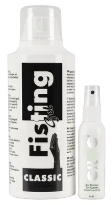 Produktbild von Fisting Gel 500ml + Cleaner