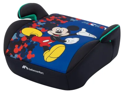 Productafbeelding van Bebeconfort Disney Gaia i-Safe, kinderzitje (achterwaarts gericht), Mickey Mouse design, geschikt voor kinderen van 6-12 jaar, 128-150 cm, lichtgewicht, eenvoudige bevestiging met veiligheidsgordels, leuk Mickey Mouse thema