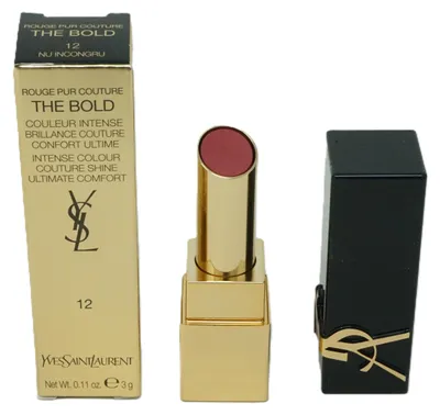 Produktbild von Yves Saint Laurent Rouge Pur Couture The Bold, Nacktheit, Nu Incongru, 1 Farben, Färbung, Glättend, Feuchtigkeitsspendend, Frauen, Glanz