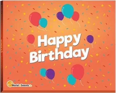 Produktbild von 'Happy Birthday' & merci Finest Selection Herbe Vielfalt 250g