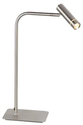 Produktbild von Tischlampe - stahl - Volari - metall - schreibtischlampe - LED - 4709ST - Steinhauer