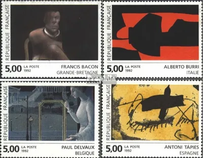 Produktbild von Briefmarken Frankreich 1992 Mi 2927-2930 (kompl.Ausg.) postfrisch Kunst