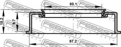 Obrázek produktu pro Febest 95Ady-82971018X