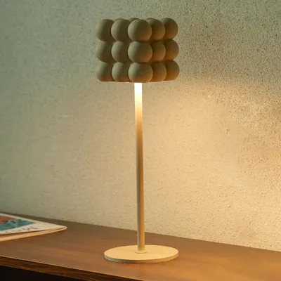 Immagine prodotto di Lampada da tavolo a LED, senza fili, con dimmer, batteria da 4000 mAh