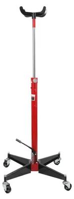 Immagine prodotto di Sollevatore per cambi - Sollevatore idraulico - Portata 500 kg - Telescopico - A pedale - Per officine e garage