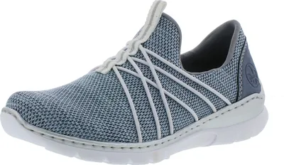 Produktbild von Rieker L32K1-12 Damen Halbschuhe Slipper, Größe:40 EU, Farbe:Blau