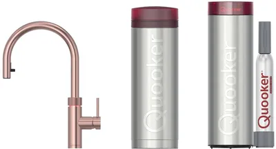 Produktbild von Quooker Flex Round PRO3 CUBE Kupfer Rosé *inkl.