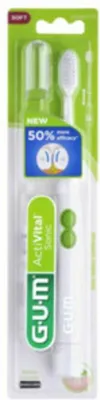 Productafbeelding van GUM Elektrische Tandenborstel Sonic Daily Wit -
