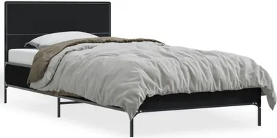 Produktbild von Möbel Bettgestell Schwarz 90x200 cm Holzwerkstoff und Metall - Klassische Betten 845517