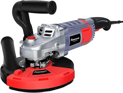 Obrázek produktu pro Bruska na beton, fréza na beton, sada s diamantovým brusným kotoučem a odsávací krytem (2000 W/180 mm)