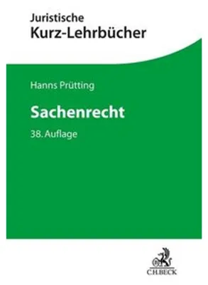 Produktbild von Sachenrecht