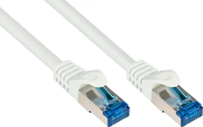 Obrázok produktu pre Kabelmeister SO-31422, 0,5 m, Cat6a, SF/UTP (S-FTP), RJ-45, RJ-45, Biela