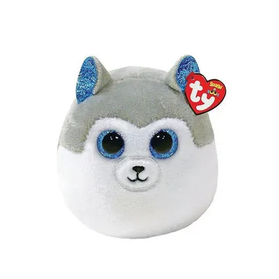 Produktbild von Ty Squish A Boo Kuschelkissen Husky Slush 8 Cm
