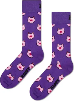 Immagine prodotto di Happy Socks Pig Calzini viola EU 36-40 Uomo,Donna Viola EU 36-40