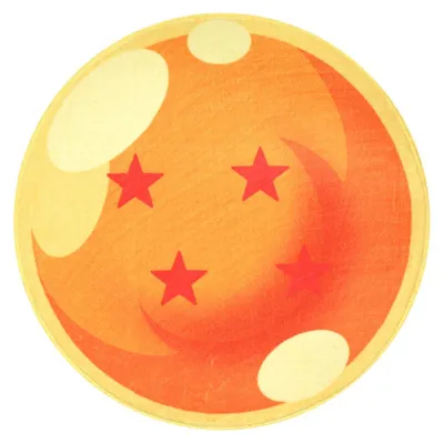 Immagine prodotto di Mata wewnętrzna Dragon Ball 4 Gwiazdy, 60 x 60 cm, stylowa dekoracja