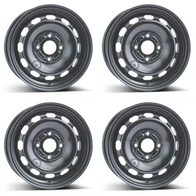 Zdjęcie produktu dla 4 felgi stalowe Alcar, 5.5Jx14 cali, offset 37, rozstaw śrub 4x108, przeznaczone do Ford Fiesta (komplet 4 sztuki)