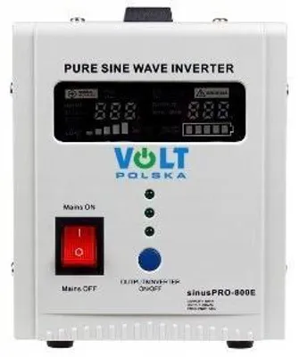 Produktbild von Volt Sinuspro-800E 12 V 500/800 W Wechselrichter mit Gleichrichter und Ups, neu