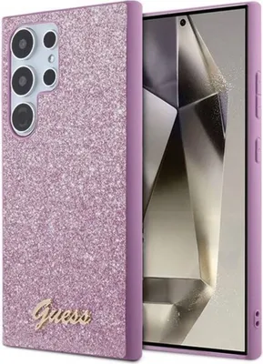 Immagine prodotto di Guess Guhcs24Lhggshu S24 Ultra S928 Viola/porpora con custodia rigida Glitter Script