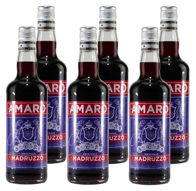 Produktbild von Madruzzo Amaro - Kräuterlikör (6 x 0,7L)
