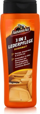 Produktbild von Armor All 3in1 Lederpflege Seidenmatt 250ml - Reinigt & Frischt auf