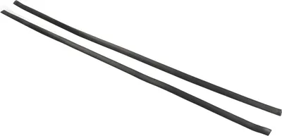Image de 1 paire de baguettes décoratives pour joints larmiers de toit 75551 0K011, gauche et droite, kit de joints de revêtement de bord en caoutchouc, remplacement pour Toyota Hilux 2004 à 2014