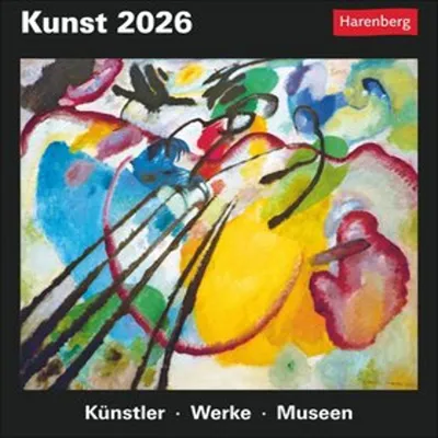 Produktbild von Kunst Tagesabreißkalender 2026 - Kulturkalender - Künstler, Werke, Museen