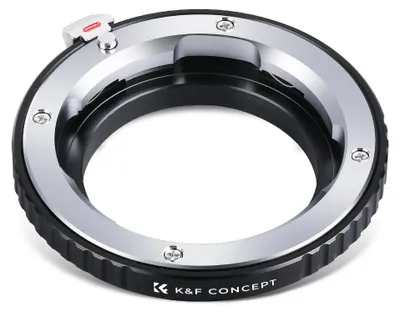 Obrázek produktu pro Adaptér objektivu – LM-M4/3 – M-Mount na Micro Four Thirds (MFT) – ruční zaostřování – kovový bajonet – černý