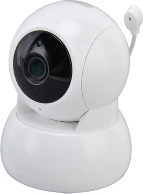 Produktbild von 5-Zoll-Babyphone, 355° drehbar, 720P-HD-Display, Infrarot-LED-Licht, kabelloses Baby-Videomonitor, 100–240 V EU-Stecker