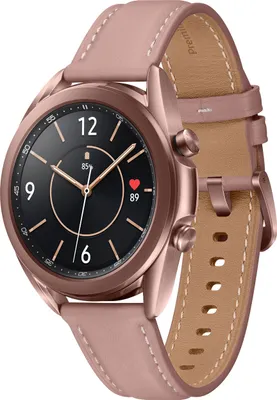 Produktbild von Samsung Galaxy Watch3 3,05 cm (1.2") OLED 41 mm Digital 360 x 360 Pixel Touchscreen Silber WLAN GPS