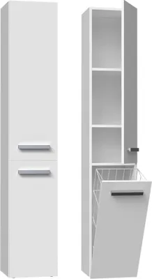 Produktbild von Badezimmer-Hochschrank Heinrich schmal 31 cm Weiß