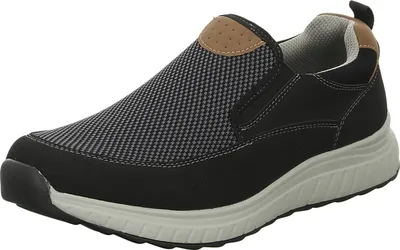 Produktbild von Slipper/Kletthalbschuh Freizeit (Casual) ML-6277-1-BK