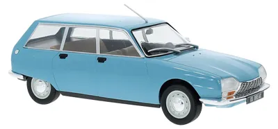 Productafbeelding van Modelauto Citroën GS Break, lichtblauw, uit 1971.